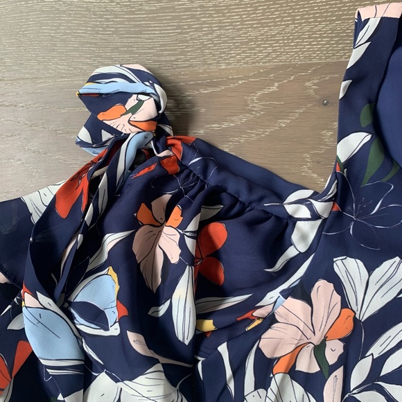 Parker Moonbeam cold-shoulder mini shift dress - Picture 3 of 8